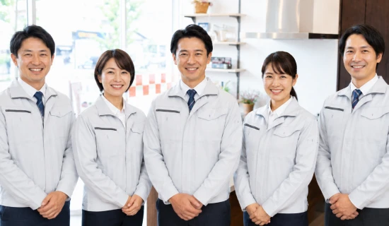 東京ガスのスタッフ集合写真