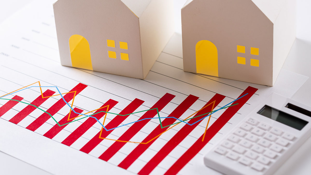 家　電卓　グラフ