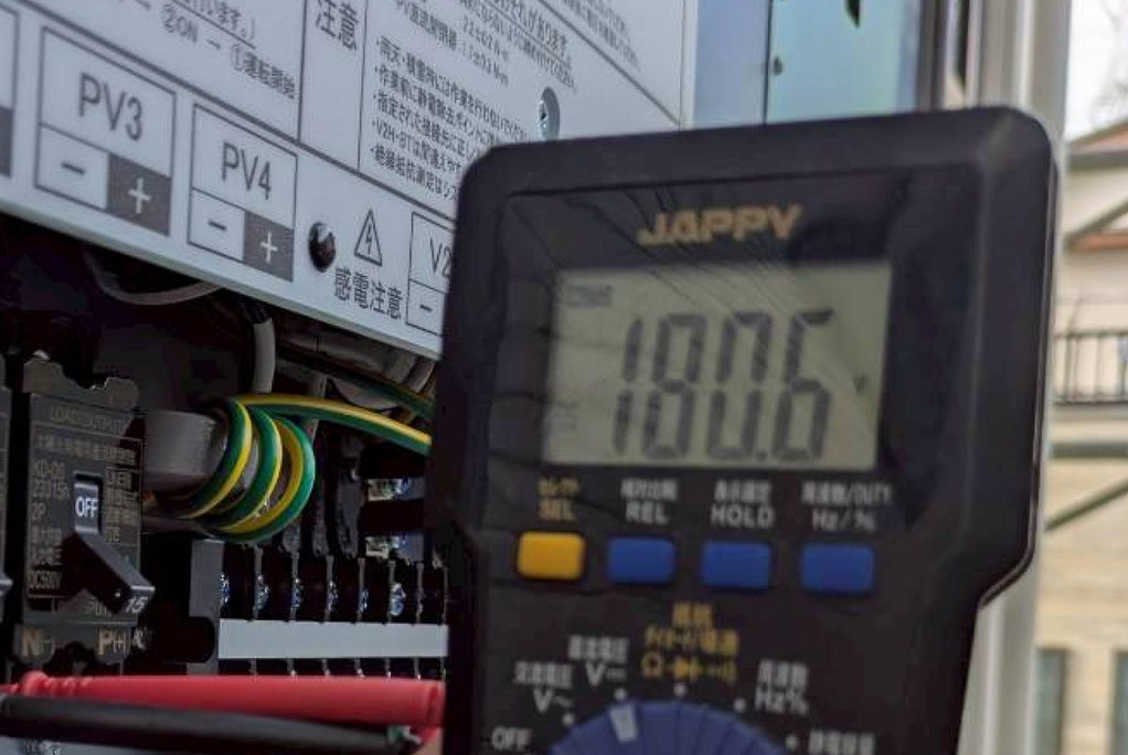 しっかりと動作確認まで行って、お引き渡しになります